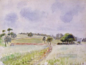 Campo de centeno 1888 Camille Pissarro Pinturas al óleo